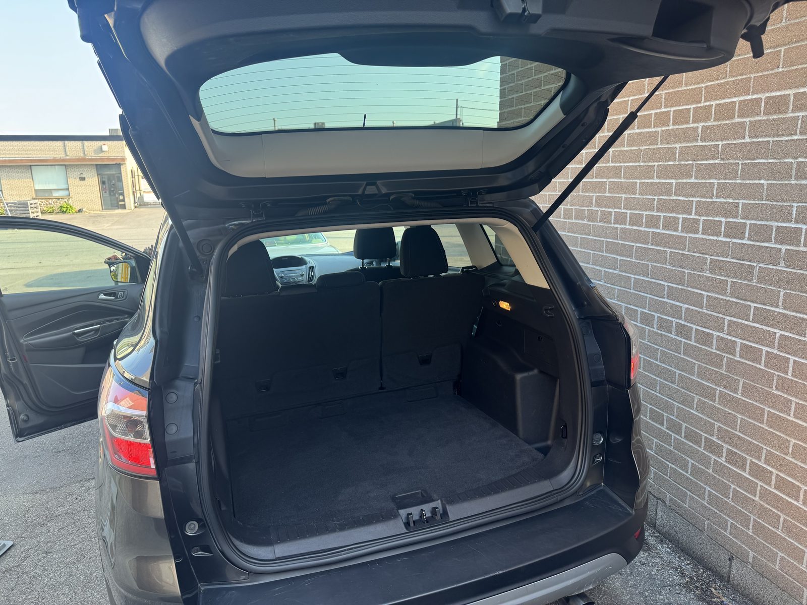 2017 Ford Escape SE AWD cargo area with liftgate open
