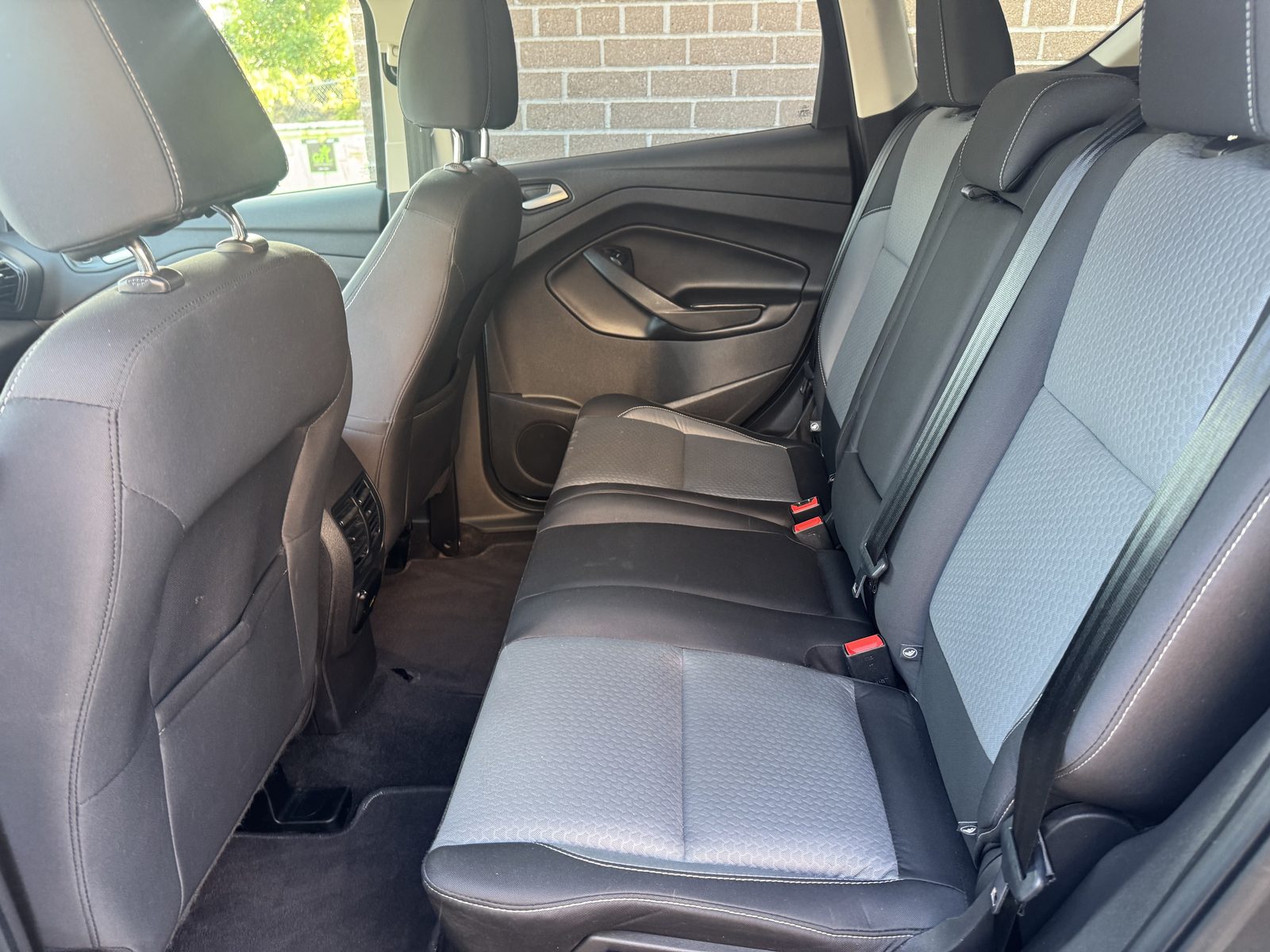2017 Ford Escape SE AWD rear seats