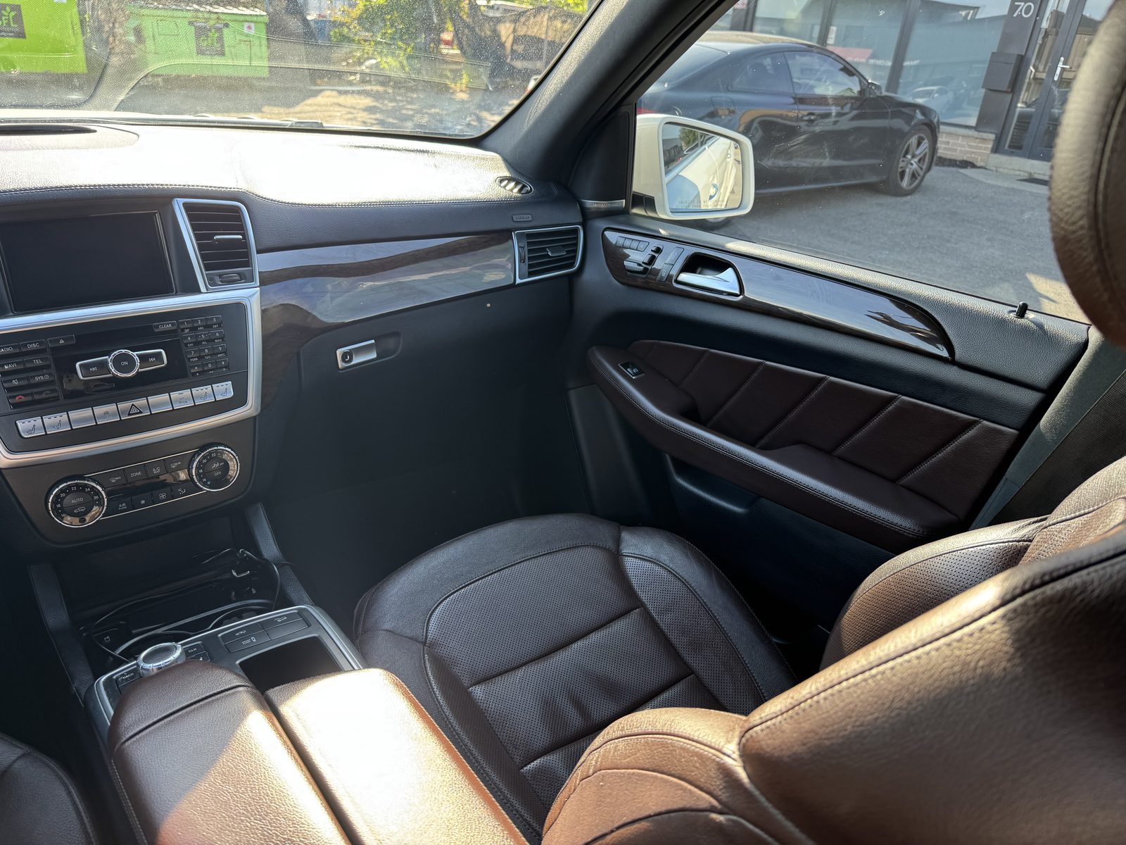 Passenger-side interior detail